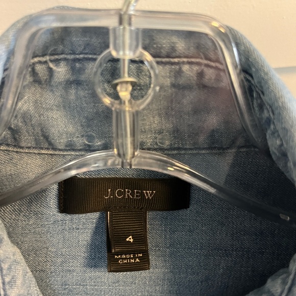 J crew denim button down! - Picture 3 of 4